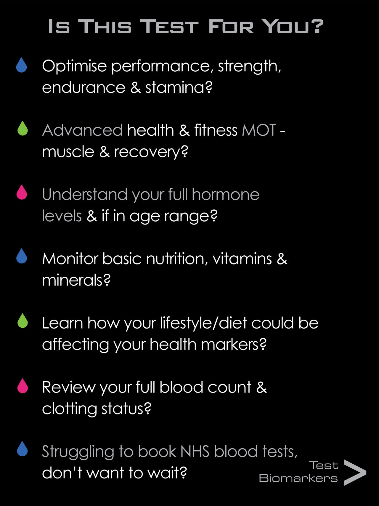 SHOP Home Blood Test Kits Hormones Health Fitness & Wellness Checks